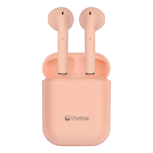 Audífonos Inalámbricos RM12 Bluetooth Carga Rápida Rosado Lhotse