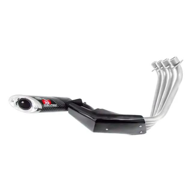 Escapamento Disarsz 4x1 Curva Inox Cb 650f E Cb 650r