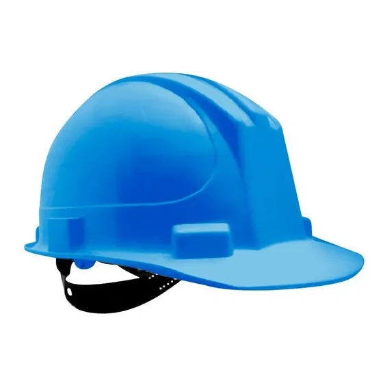 Casco De Trabajo Obra Completo Blanco Arnes Iram Fravida Color Azul
