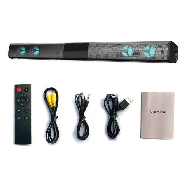 Barra De Sonido Bocina Bluetooth Teatros Encasa Recargable