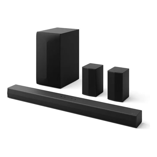 LG Soundbar S60tr 440w Rms, 5.1 Canais, Bluetooth 5.3, Dol Cor Preto Frequência 120 Hz