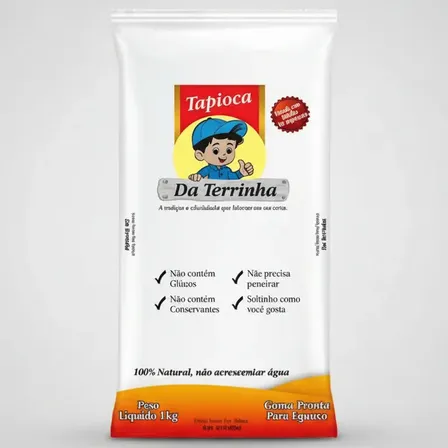 Tapioca Da Terrinha Pacote 1kg