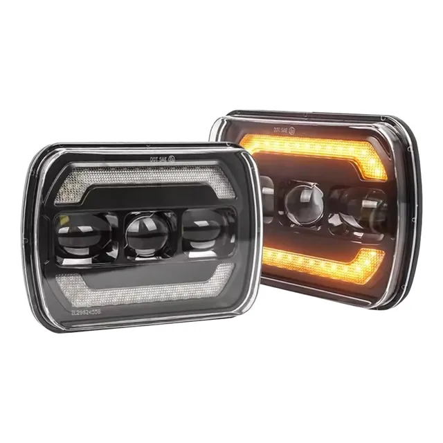 Faros Led 7 Pulgadas H4 Unidad Principal 5x7 6x7 H6054