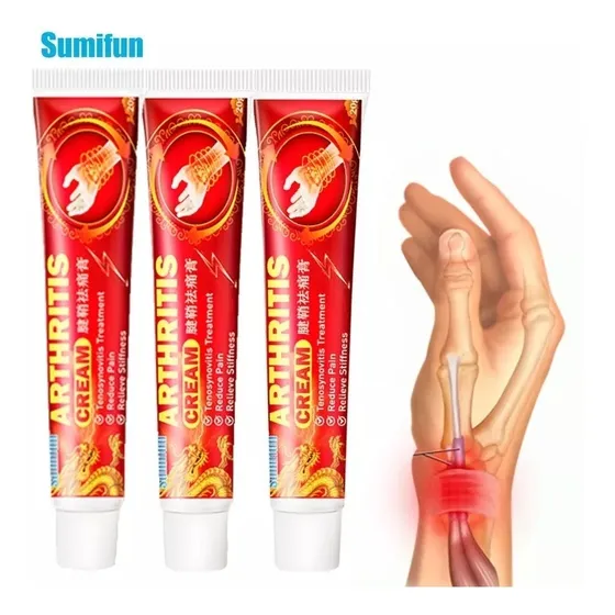 4 Uds Crema Para Alivio Dolor Artritis Tendon Tenosinovitis Fragancia Neutro Tipo de envase Sobres monodosis