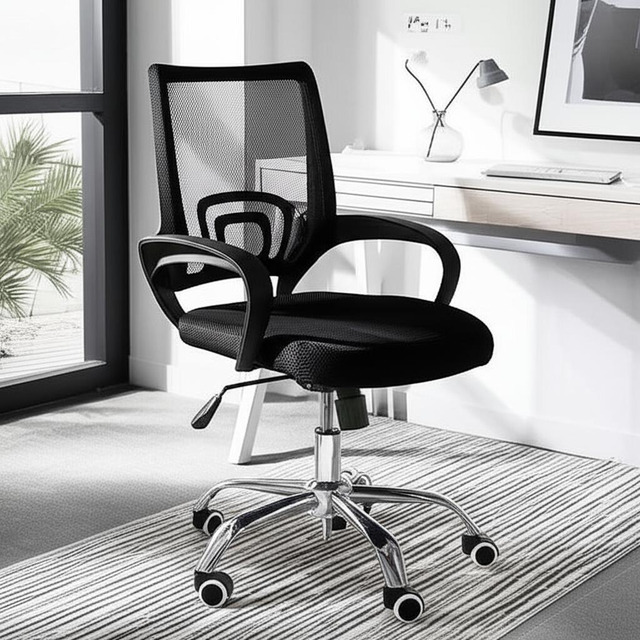 Cadeira Giratória De Escritório Preta Con Rodinhas Executiva Marca Home House Cadeira Giratória De Escritório Preta Con Rodinhas Executiva Marca Home House
