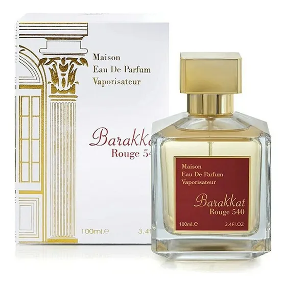 Fragrance World Barakkat Rouge 540 Maison Edp 100ml Volumen De La Unidad 100 Ml