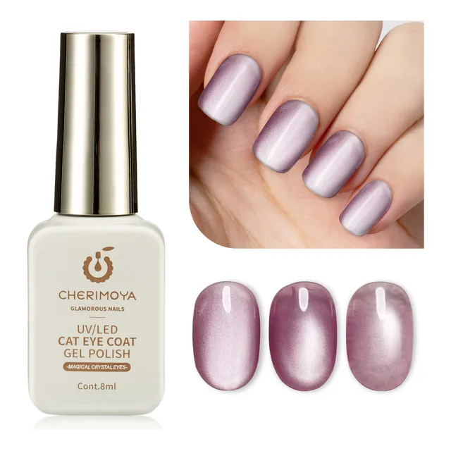 Esmalte De Gel Magnético Ojo De Gato 8ml Cherimoya