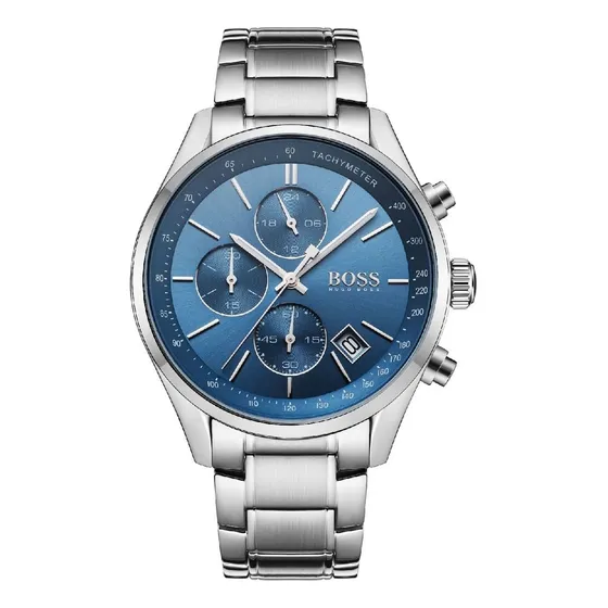Relógio Masculino Hugo Boss Aço Prata Original Sofisticado