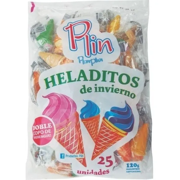 Heladitos Azucarados X25 Unidades *ideal Candy Bar*
