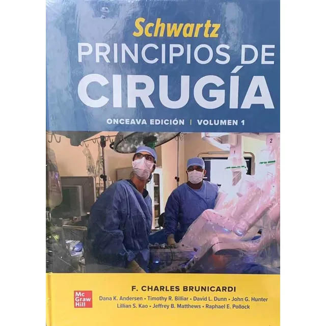 Schwartz Principios De Cirugía 11aed 2020 Original Y Nuevo