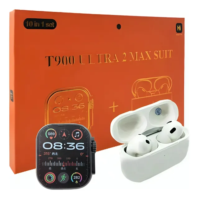 Smartwatch I20 Ultra Max Suit Combo 10en1 Reloj Inteligente