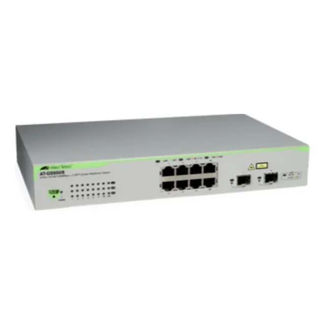 Switch Websmart Con 8 Port 10/100/1000tx, 2 X 100/