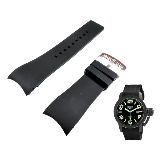 Pulseira Compatível C/ Relógio Everlast E057 24mm