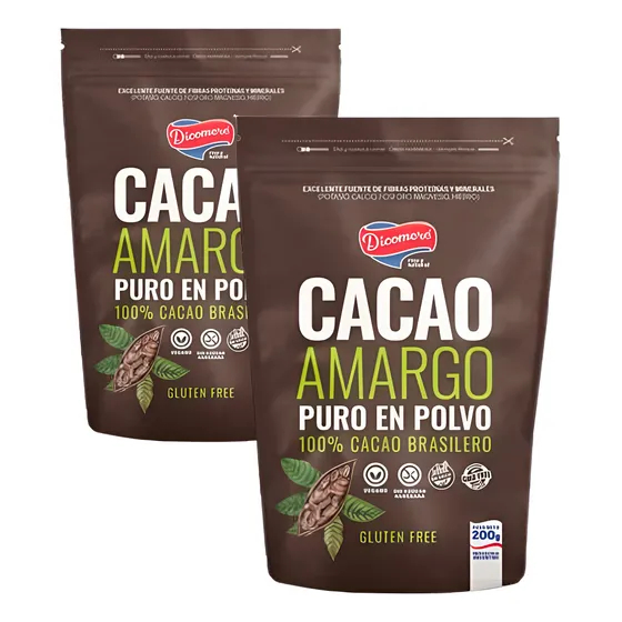 Cacao Amargo 100% Puro Dicomere 2 Unidades