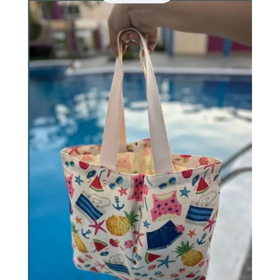Bolso Playero Estampado