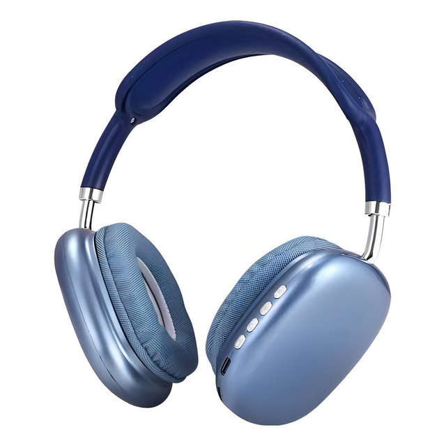 Z Fone De Ouvido Over-ear Gamer Sem Fio Bluetooth P9 Azul Z Fone De Ouvido Over-ear Gamer Sem Fio Bluetooth P9 Azul