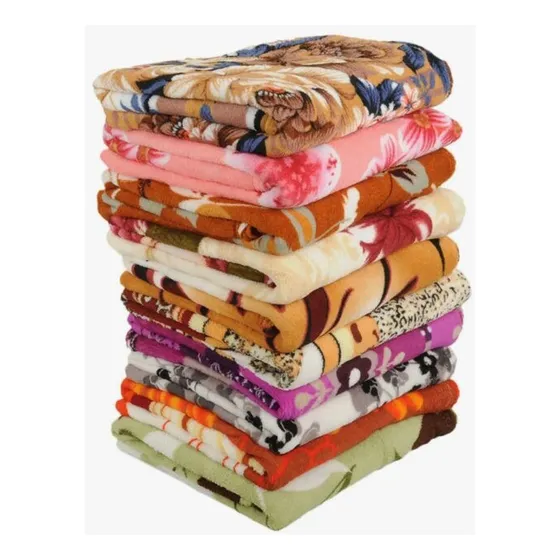 Kit 5 Mantas Soft Cobertor Casal Estampas Sortidas Atacado Cor Estampada Sortida