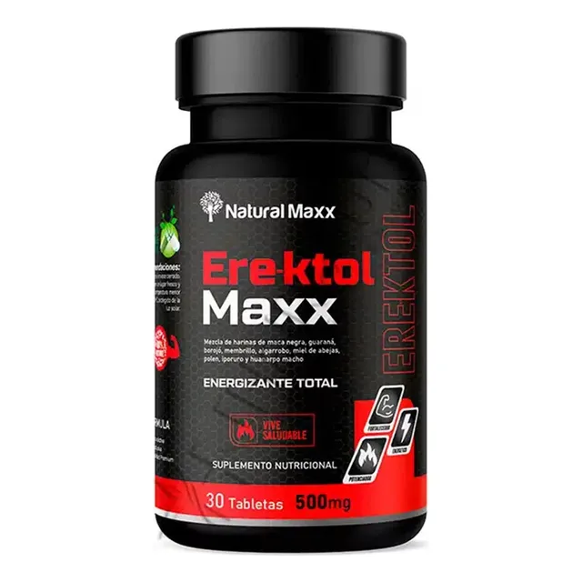Erectol Mass Suplemento Natural Maxx 30 Tabletas