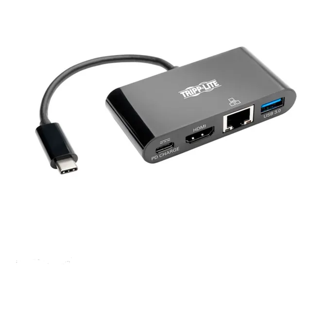 Adaptador Profecional Tipo C, 4 En 1 Tripp Lite U444-06n-hgu