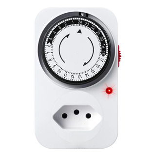 Timer Temporizador Programar Bomba Piscina Bivolt Analógico Timer Temporizador Programar Bomba Piscina Bivolt Analógico