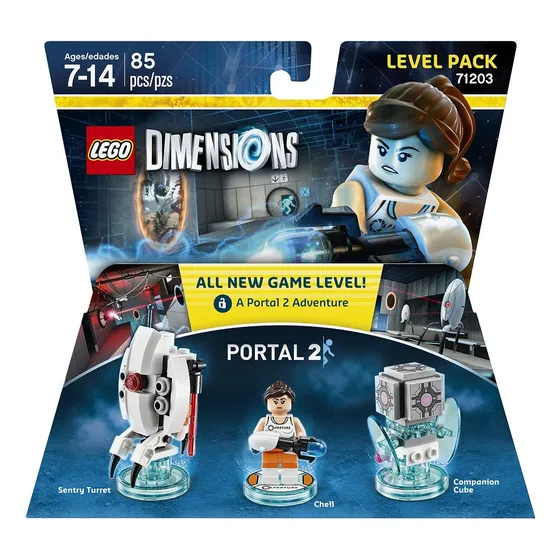 Paquete De Nivel De Portal 2 - Dimensiones Lego