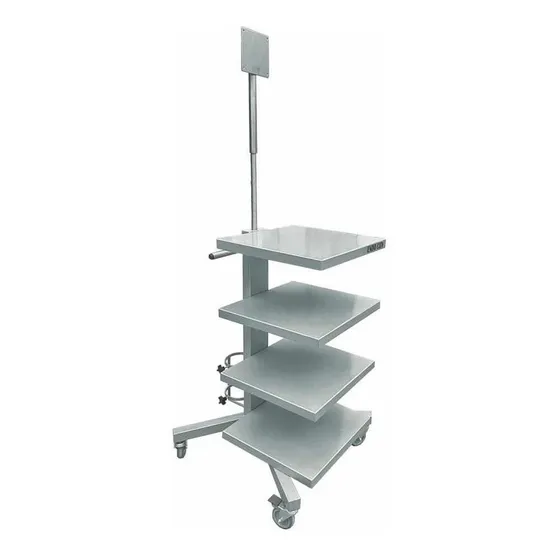 Carro Porta Equipos Endoscopía Laparoscopia Artroscopía