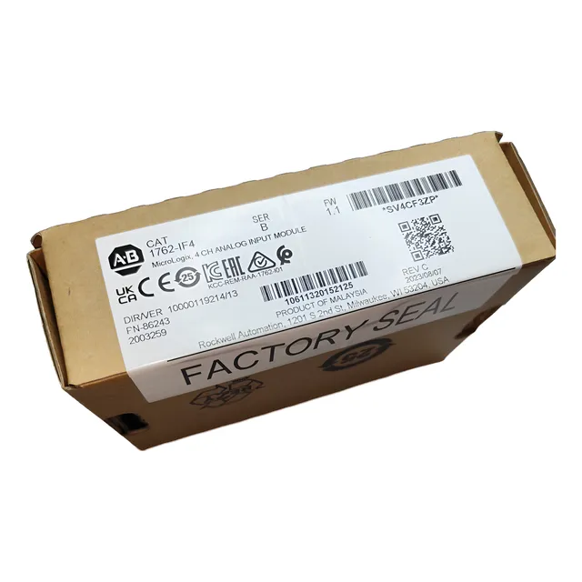 Allen Bradley 1762-if4 Micrologix Module 4channel Analog