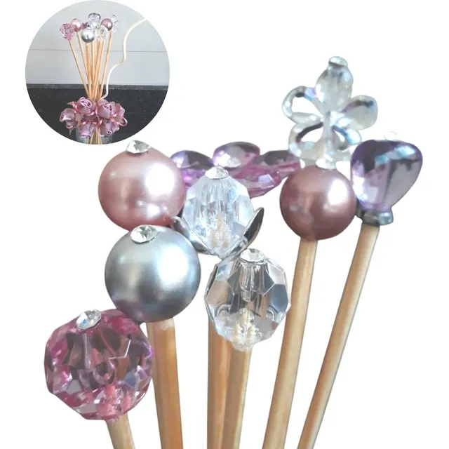 Varetas Decoradas Sortidas Difusor Aromatizador - Kit20 Unid