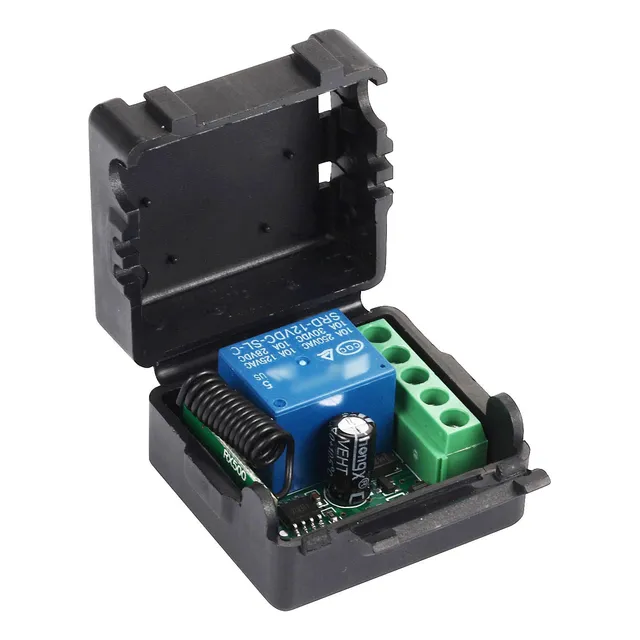 Receptor Inalámbrico 12v 433mhz Solo Relé Automatización