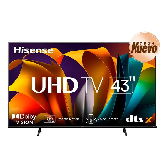 Pantalla 43 Hisense Uhd 4k Tv A6n Smart Tv