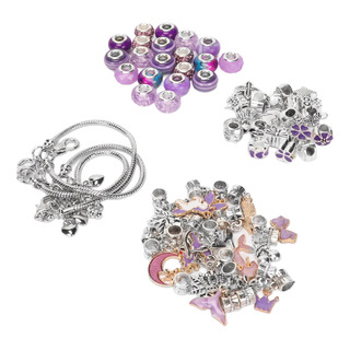 Kit Para Hacer Pulseras Con Dijes Exquisitos, Básicos, Grand Kit Para Hacer Pulseras Con Dijes Exquisitos, Básicos, Grand