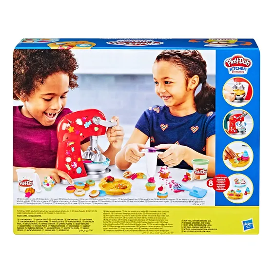Play-doh Set Heladería Deluxe Original Hasbro Masa Moldeable