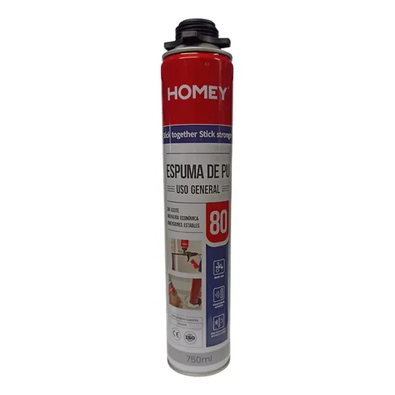 Espuma De Poliuretano 750ml Homey