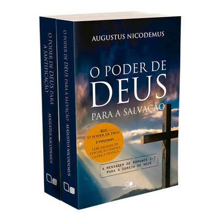 Kit O Poder De Deus, De Augustus Nicodemus. Editora Vida Nova Em Português Kit O Poder De Deus, De Augustus Nicodemus. Editora Vida Nova Em Português