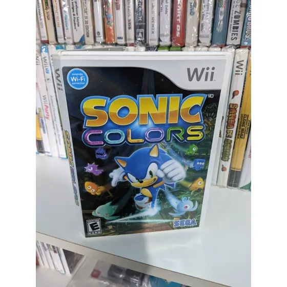 Sonic Colors Mídia Física Nintendo Wii - Excelente Estado