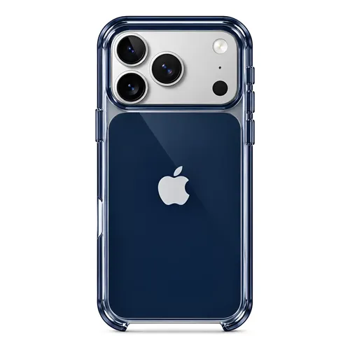 Capa de tecido TechWoven com MagSafe para iPhone 17 Pro – Azul