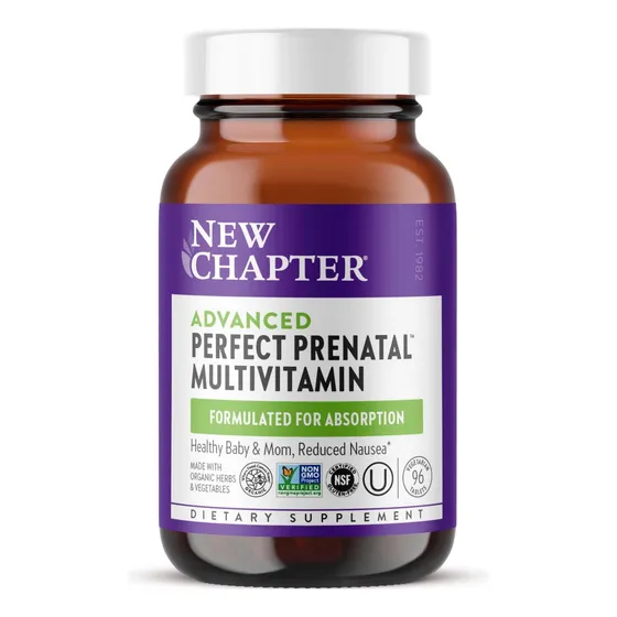 Vitaminas Prenatales New Chapter Advanced Perfect 96 Unidade