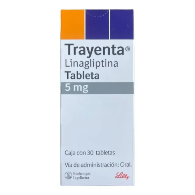 Trayenta Linagliptina Diabetes Hiperglucemia 30 Tabs 5 Mg