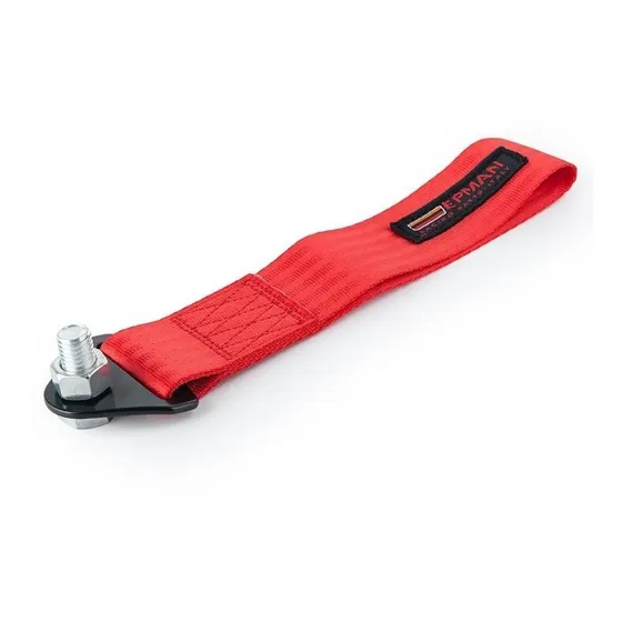 Tow Strap Epman Cinta Remolque Rojo Universal Competicion