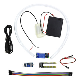 Kit De Bricolaje: Riego Automático Con Detección De Suelo Kit De Bricolaje: Riego Automático Con Detección De Suelo
