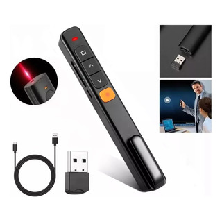 Apuntador Laser De Presentador Inalambrico Usb Recargable Apuntador Laser De Presentador Inalambrico Usb Recargable