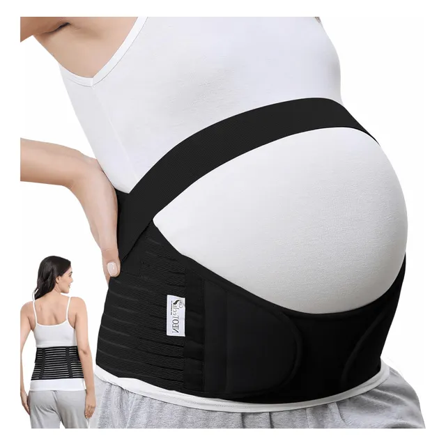Faja Cinturón Soporte Lumbar Prenatal Ajustable Embarazo