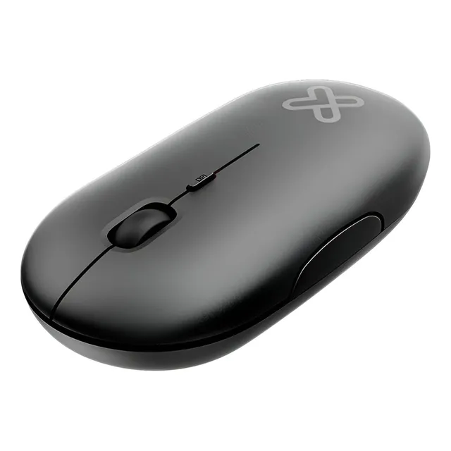 Mouse Inalambrico Delgado 4 Botones Klip Xtreme 2,4ghz Negro