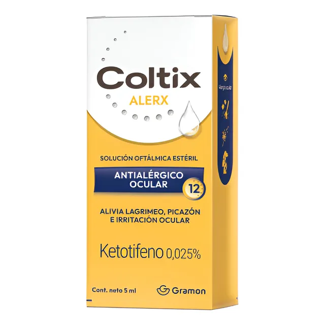 Coltix Alerx Alergia Ocular Gotas Por 5 Ml