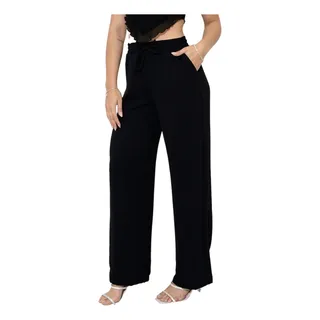 Calça Feminina Pantalona Duna Cintura Alta Calça Feminina Pantalona Duna Cintura Alta