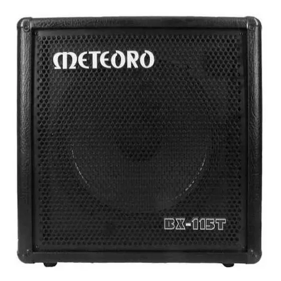 Amplificador Meteoro Ultrabass BX200 Transistor para baixo de 250W cor preto 127/220V