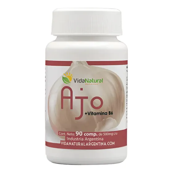 Vida Natural Ajo Y Vitamina B6 90 Comp