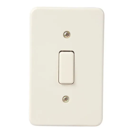 Pulsador Interruptor Para Timbre Lumistar Empotrable Sellado