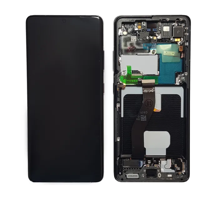Modulo Pantalla S21 Ultra G998 Con Marco 100% Original