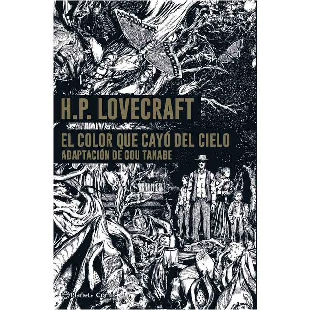El color que cayó del cielo- Lovecraft: Adaptación de Gou Tanabe, de Tanabe, Gou. Cómics Editorial Comics Mexico, tapa dura en español, 2022
